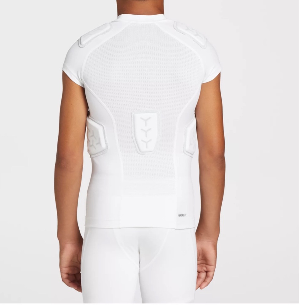 Adidas Youth Force Integrated Padded Football Shirt - Picture 2 of 6